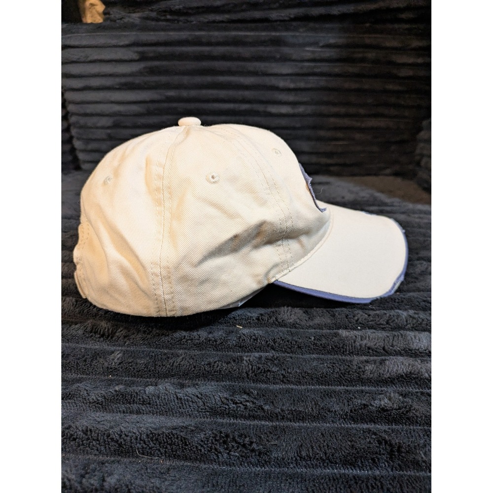 Sun Products New Orleans Bourbon St Hat Tan Blue Distressed Baseball Cap Adult - Picture 6 of 8